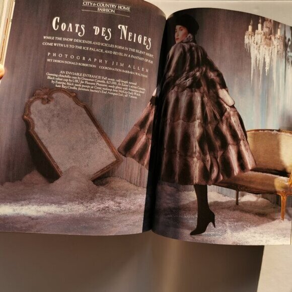 Winter 1987 City & Country Home Magazine Canadian Lifestyle Interior Design Arch - Picture 6 of 6